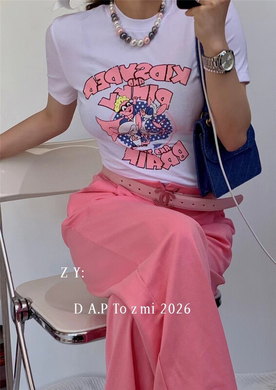 New in early summer! [ZY] casual cartoon short sleeve T-shirt 2026# WTT