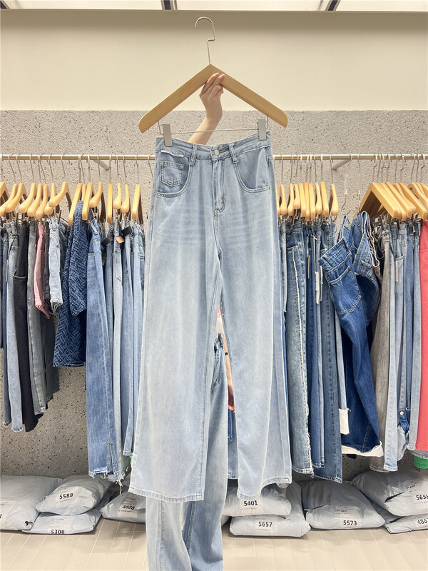 [X1] clean wide leg skinny jeans w478# LSL