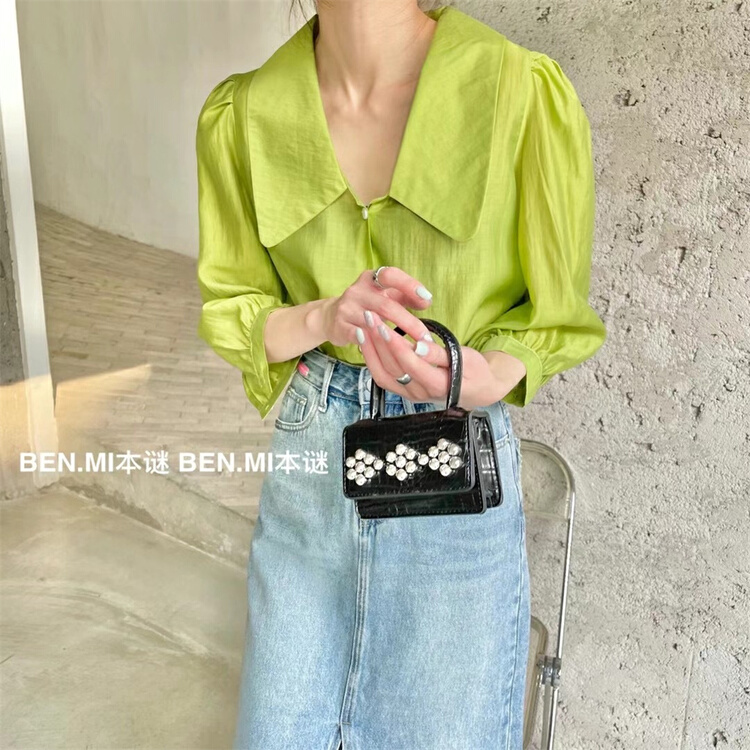 [Ben. Mi mystery] Korean comfortable and versatile shirt 1219# ll