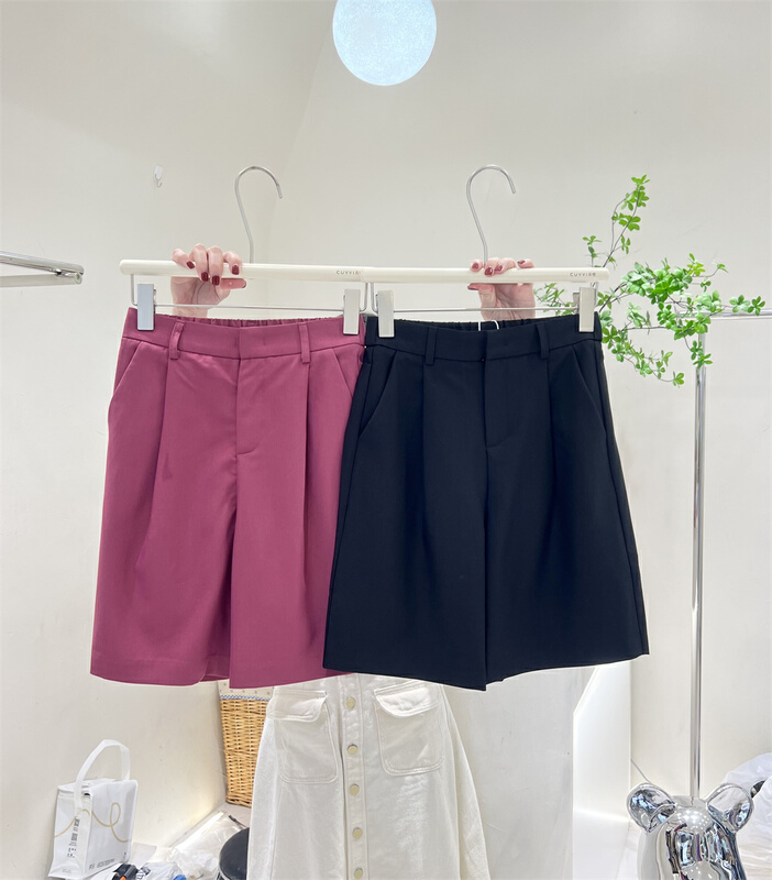 New in early summer! [cuvvi] loose and simple solid color casual pants 60210# LSL