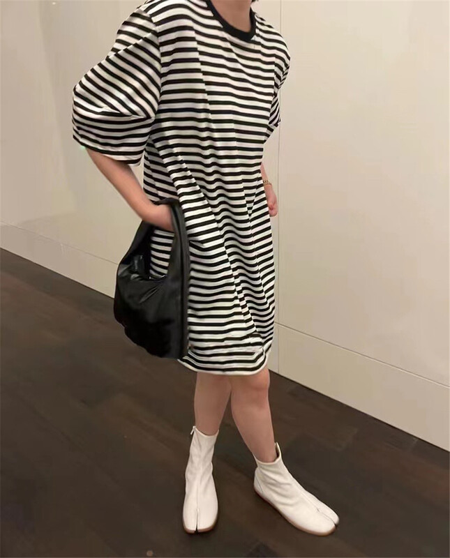 [SYC] Korean personalized loose dress 22130# cqw