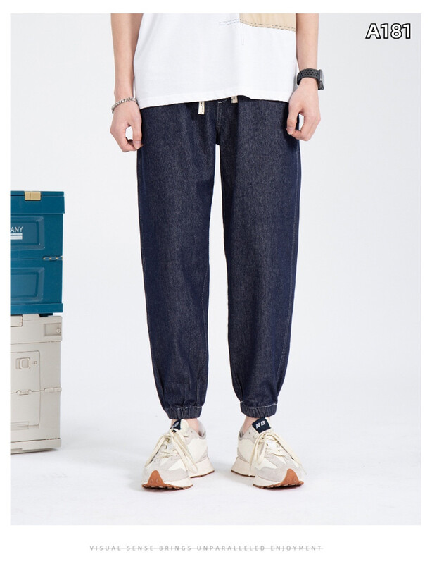 New year in early spring! [apo] comfortable drawstring versatile jeans (excluding shirt) a181# ZZL