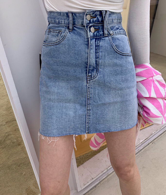 Original price 92.79! New in early summer! [1980] niche fashion high waist skirt 30676# zyh