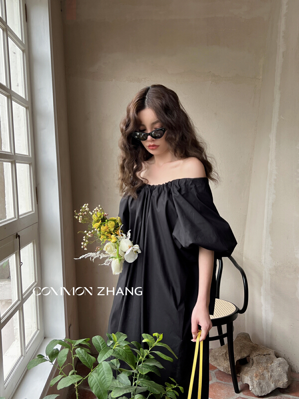 goods in stock! New year in early spring! [CZ Zhang] Korean simple and versatile dress 62205# XYJ