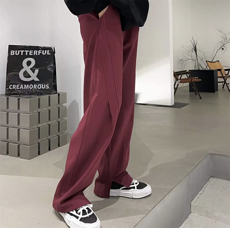 Original price 130.00! [WP / Yinuo] simple and versatile solid color casual pants k631# CSX