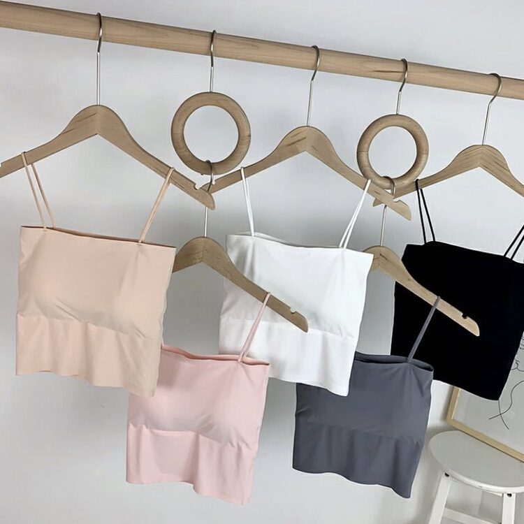 [KD] simple suspender solid color beautiful back underwear 405# hjy