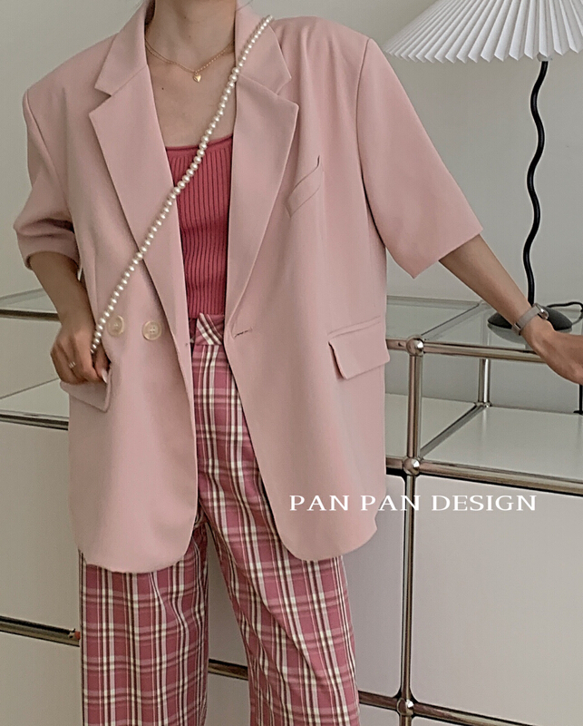 New in early summer! [Panpan] Korean fashion style suit (with bag) 8305# cqw