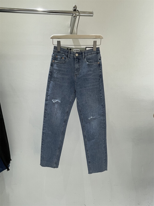 Original price 109.00! [u.u] pierced casual jeans 55080# CSX