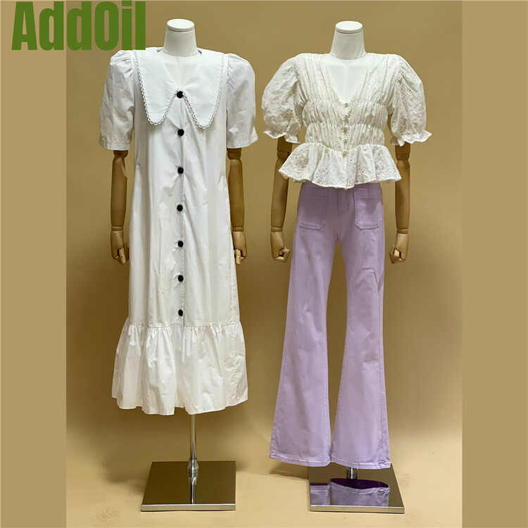 [addoil] sweet and fresh little shirt with broken flowers ys1-613# zxl