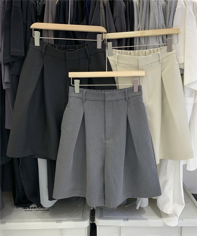 [sanbara] simple Korean slim casual shorts 9398# LSW