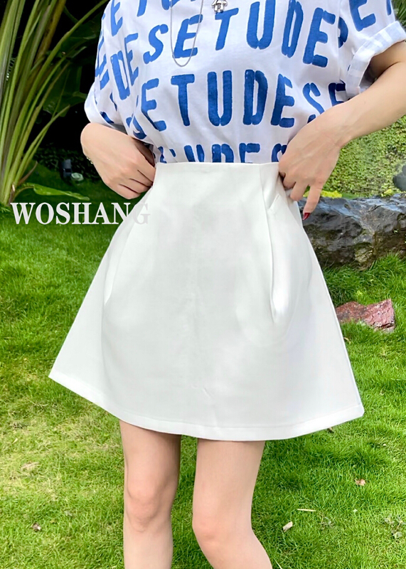 New in early summer! [woshang woshang] high sense A-shaped puffy skirt 1219# XYJ