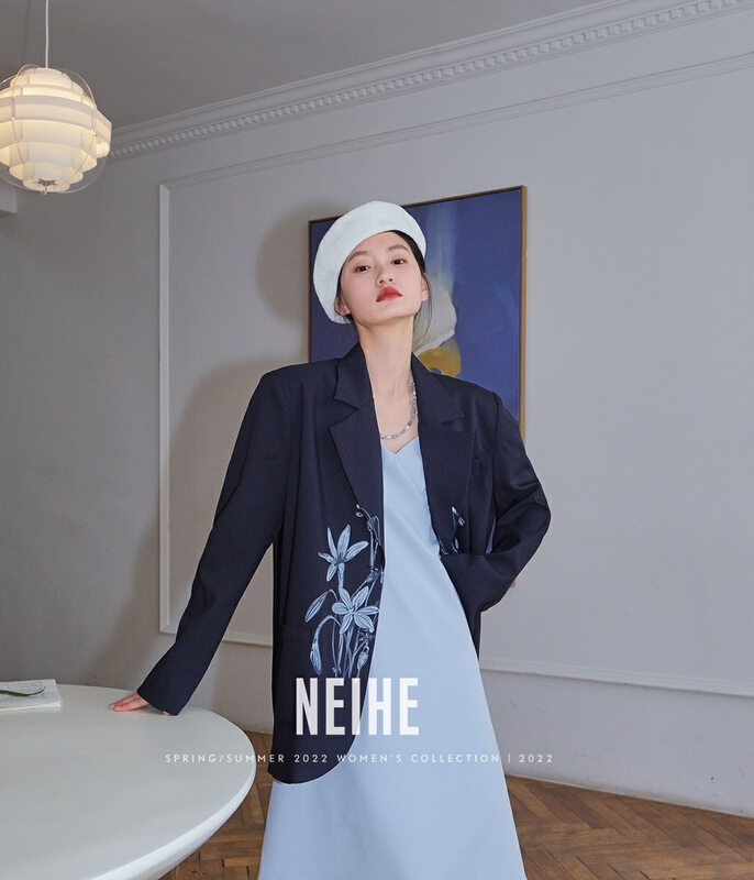 goods in stock! New year in early spring! [neihe] Vintage Print suit 22003# zxx