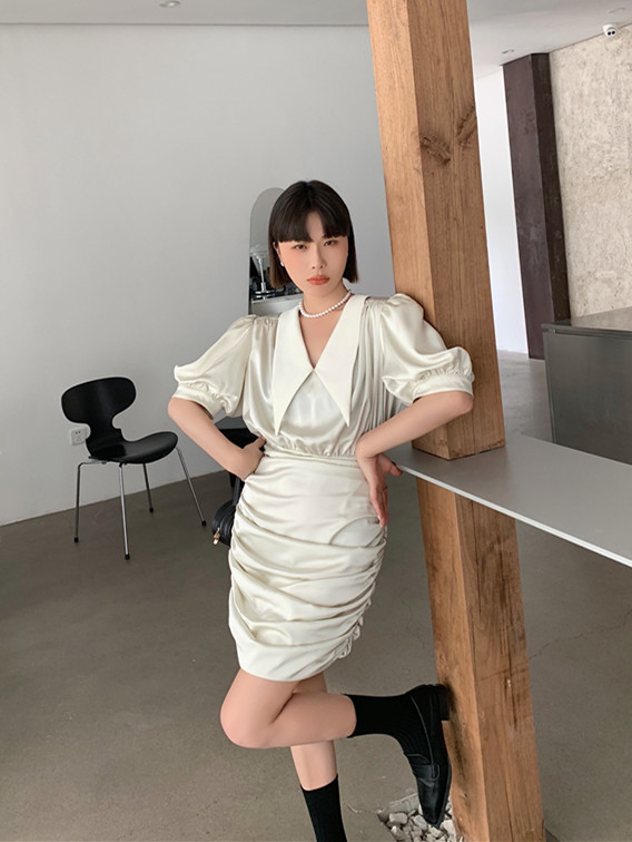 [Penny vogue] fashionable slim women's dress 65899# LSL