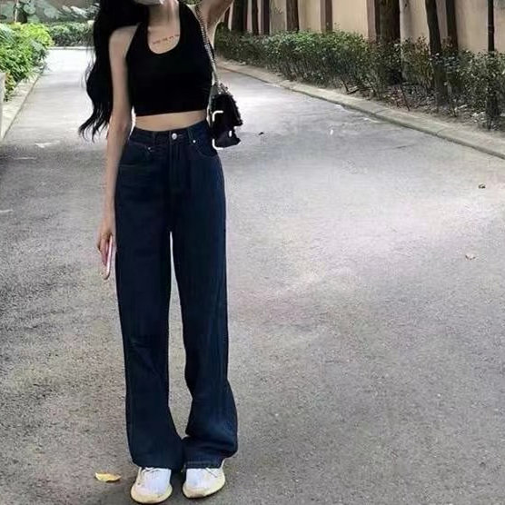 [x2 square] Korean casual loose wide leg jeans 2011-5# ll