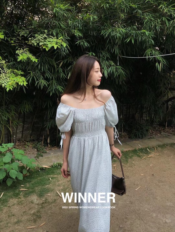 [winner] lady Pleated Dress 9017# ll
