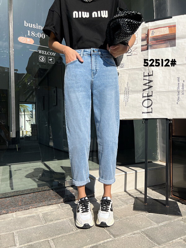 Original price 45.12! [okd] Korean versatile slim jeans 52512# zxl