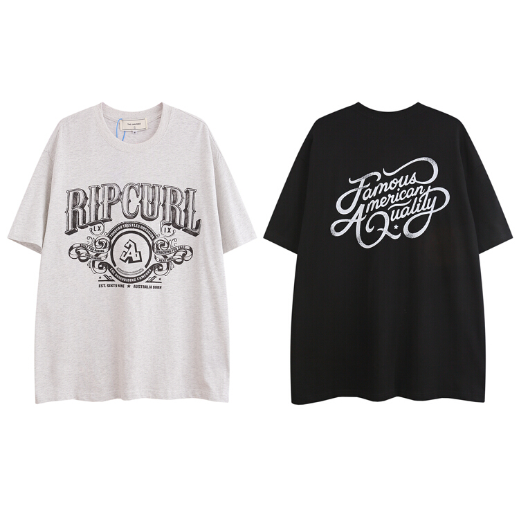 [the unaved] men's and women's personalized letter printed short sleeve T-shirt 2359# ZZL