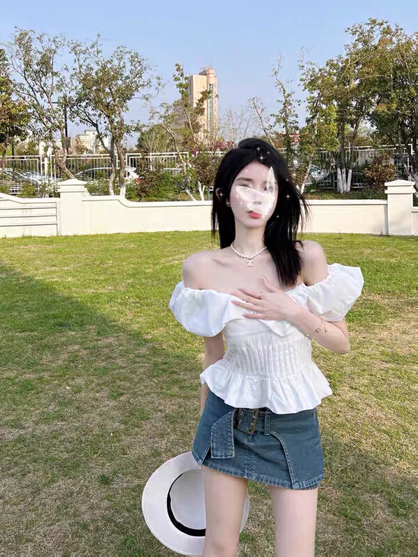 [fashion bag] denim skirt 142