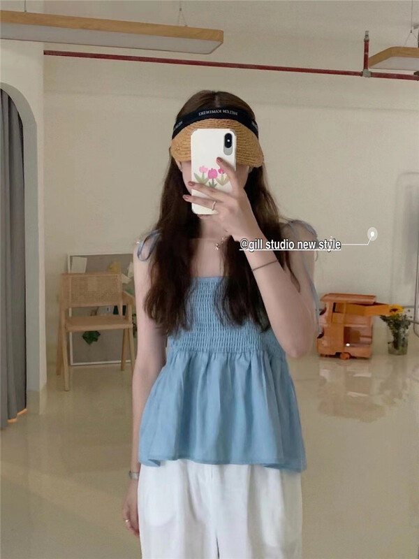 [gill] Korean style simple vest / sling 6035# zjy