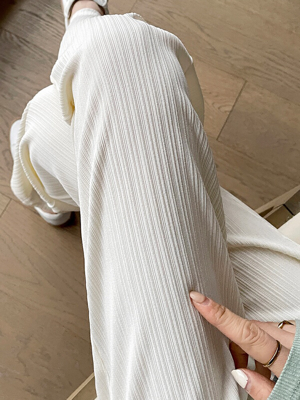 [Kiki studio] breathable and versatile comfortable casual pants 5718# hjy