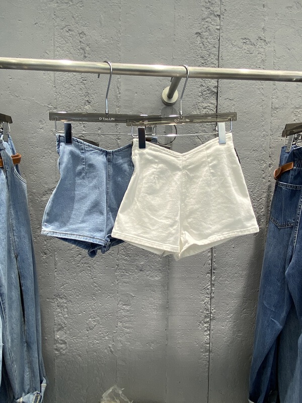 New in early summer! [dtoo. Lin] loose casual sports denim shorts 261# ozq