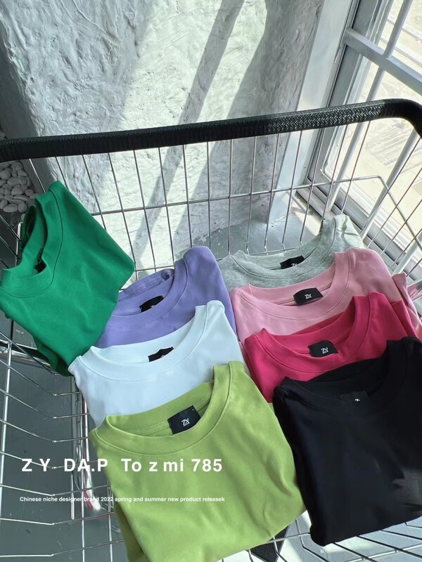 Original price 30.45! [ZY] short running style net color short sleeve T-shirt ys3-785# WTT
