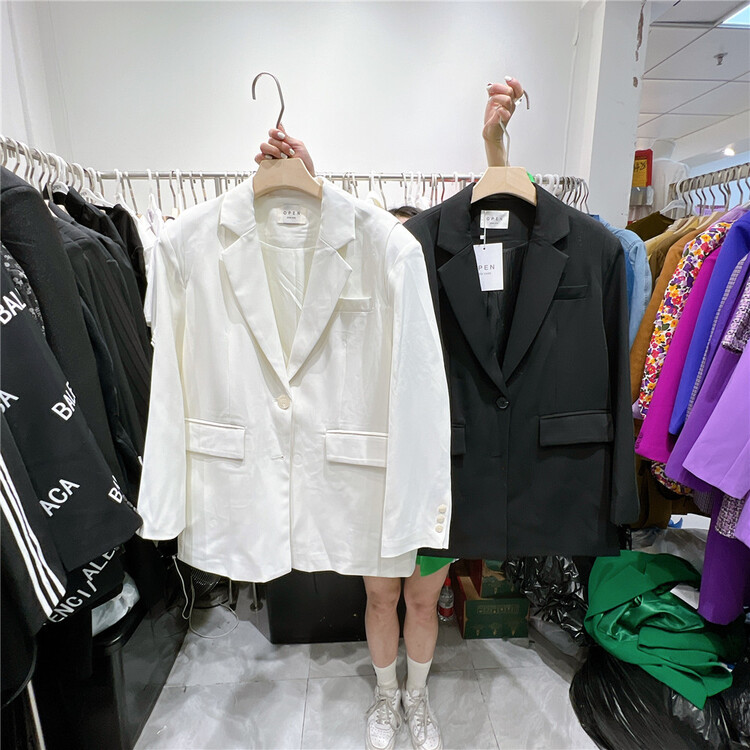 New year in early spring! [open] clean and versatile loose suit 8665# XYJ
