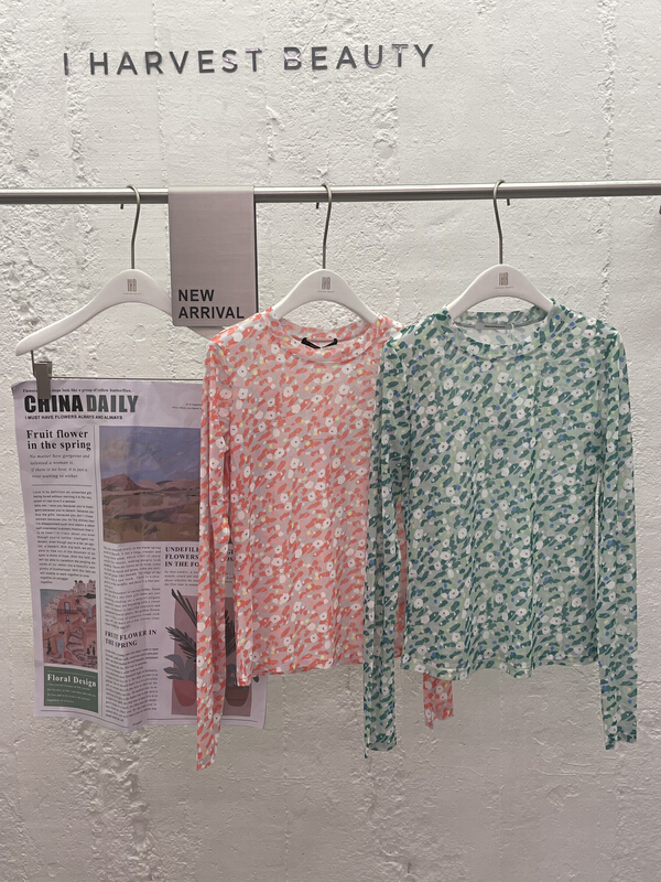 [I style] fashionable and versatile slim sunscreen shirt 5223# ozq