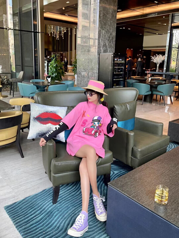 [Nancy] car doll printed long sleeve T-shirt q6075# WPL