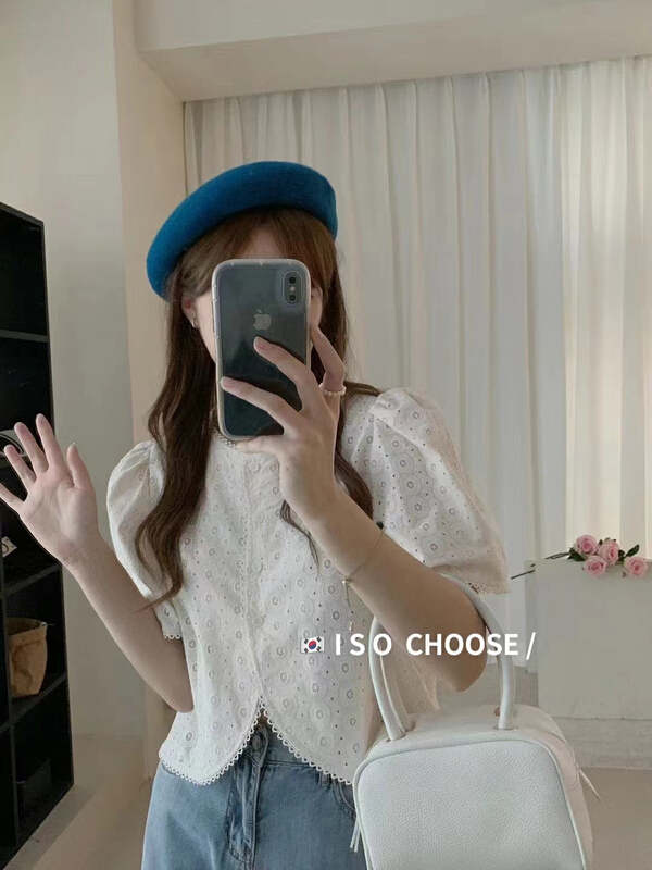 [ISO Korean] design sense niche fashion shirt 3100# hjy