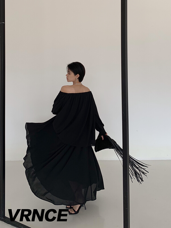 New year in early spring! [Vince] high-grade big brand very simple long skirt (only selling skirt) 5161b# XYJ
