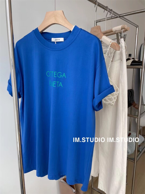 [im] personalized letter Casual Short Sleeve T-shirt 9806# ZSY