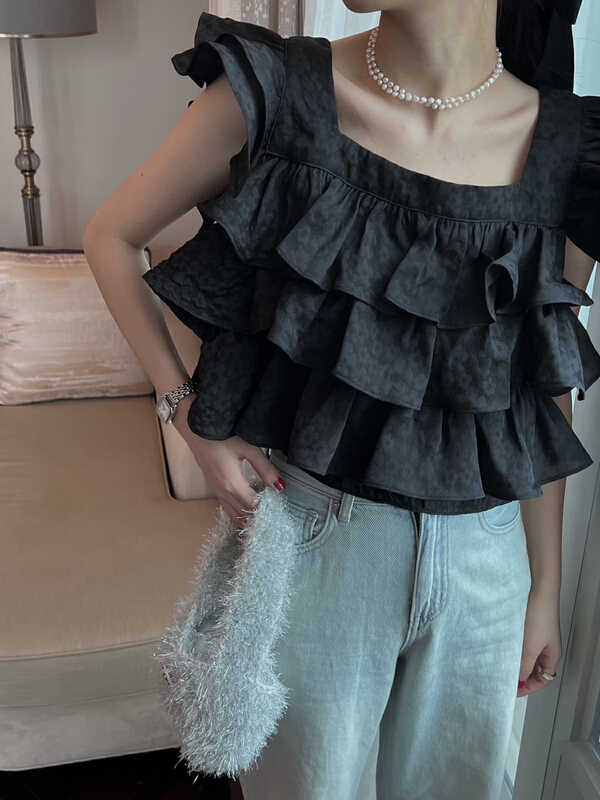 [AA studio] Korean lady Feifei sleeved blouse 3287# WPL