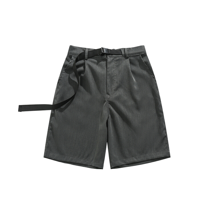 New in early summer! [Tess] Korean style five point casual shorts (with belt) k2552# ZZL