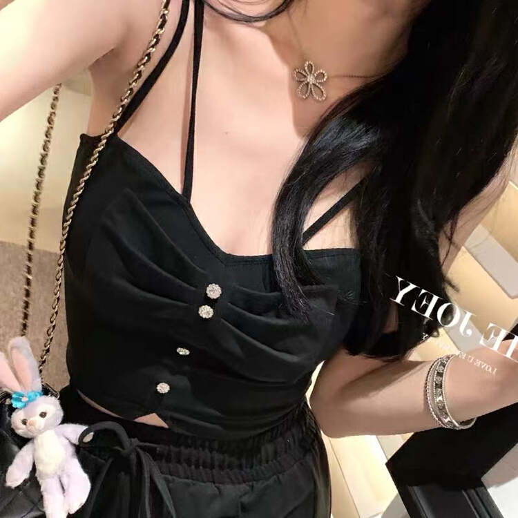 New year in early spring! [Gangan] Korean version bow tie small group suspender vest 6271# ll
