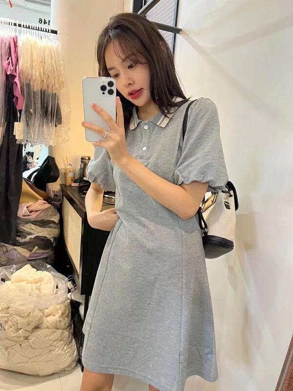 [Zoe Zoe] waist down casual dress c651# L