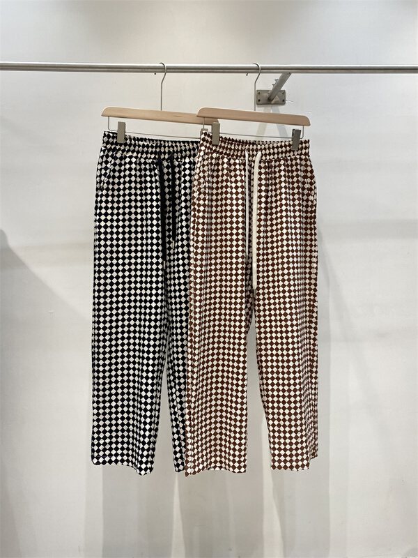 [be] Korean style character pattern casual pants 0079# ZZL