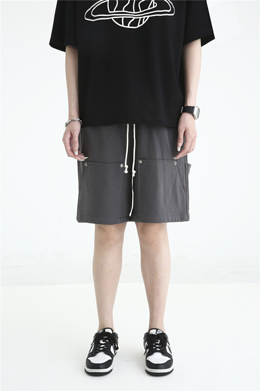 New in early summer! [ons Ker] elastic waist versatile loose casual shorts s211# ZZL