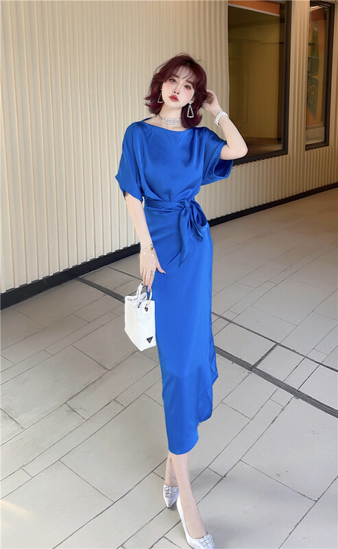 New in early summer! [Milan] fashion temperament design sense dress 60723# JJ