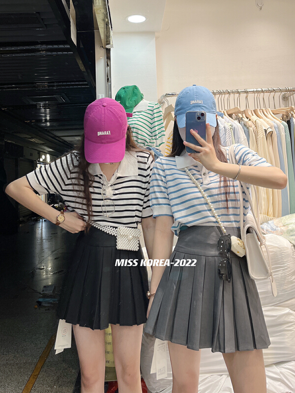 goods in stock! [Miss Korea] Korean versatile pleated skirt 6159# HBx