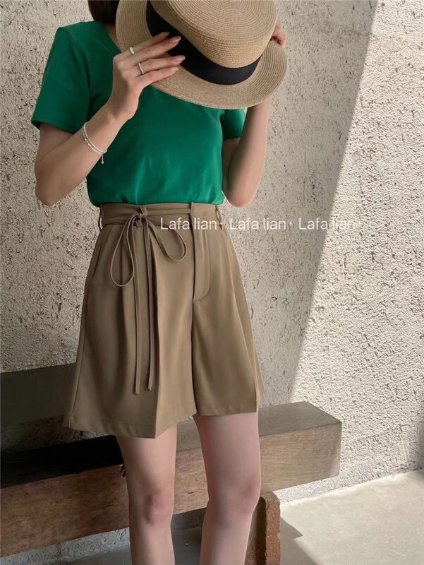 [Yutong] simple and versatile solid color trousers 8926# L