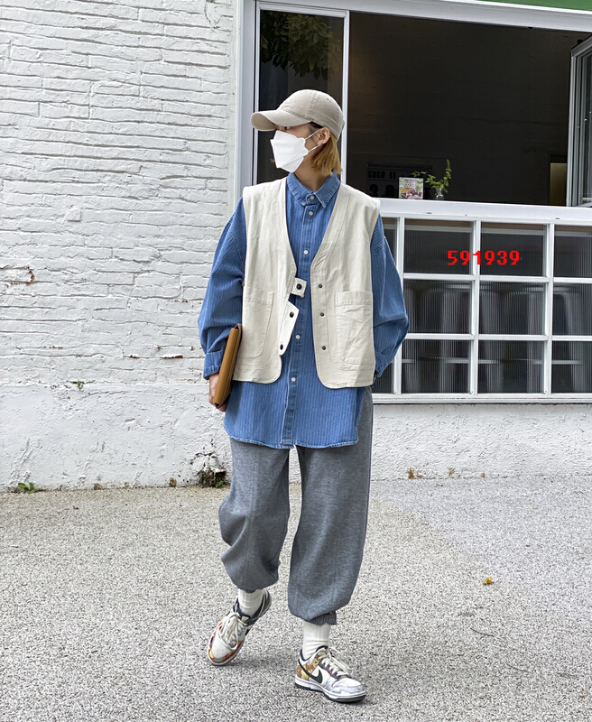 New year in early spring! [fabric] Korean versatile V-neck vest 591939# XYY