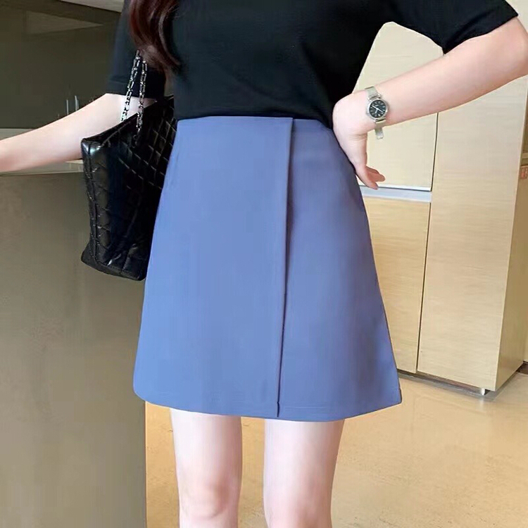 [Tongtong] simple and versatile fashion Hip Wrap Skirt 13680# hjy