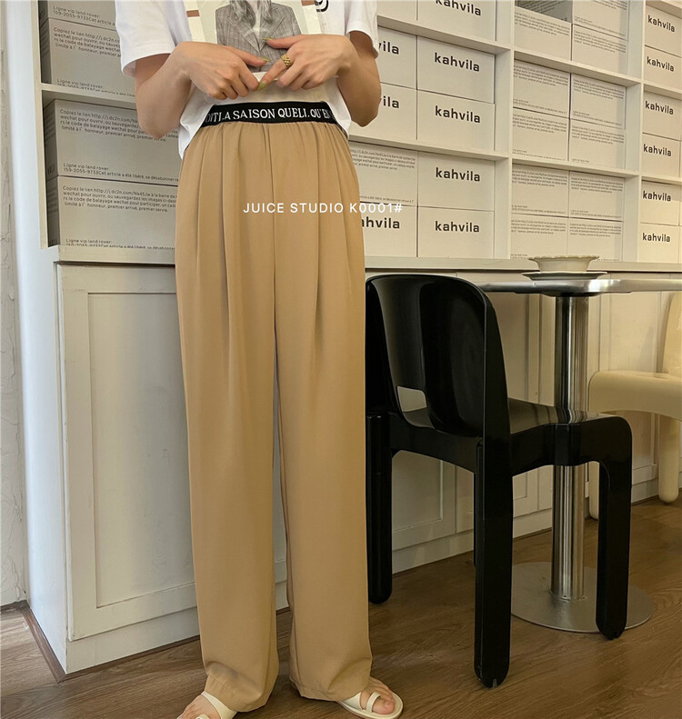 [juice] letter fashion Korean trousers k0001# ll