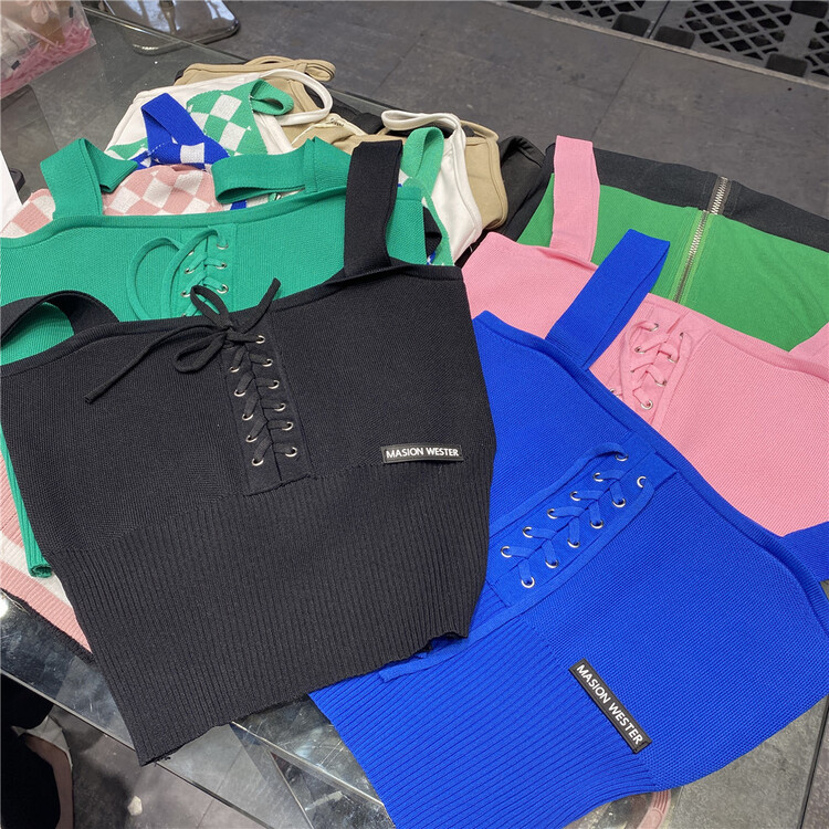 [buyer] Korean sleeveless vest / sling q16# WTT