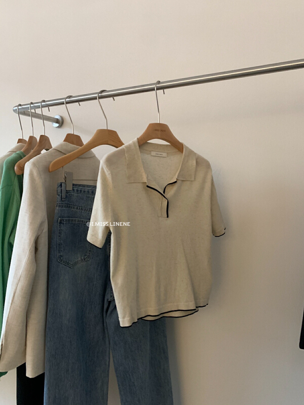 New in early summer! [Imiss] basic simple versatile T-shirt cx0182# LSW