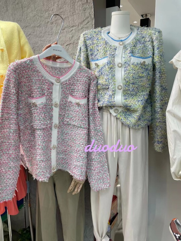 goods in stock! New year in early spring! [Duo Duo] xiaoxiangfeng temperament fashion short coat ys2-082# zyh