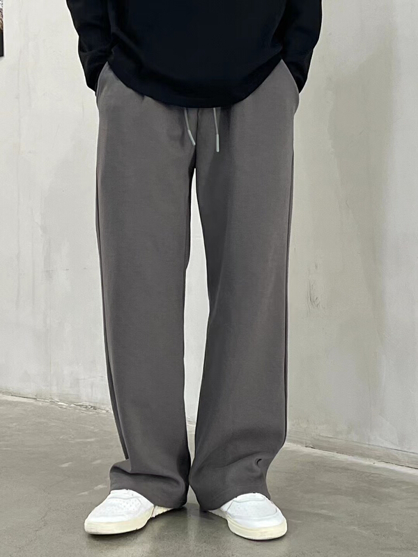 New year in early spring! [seirtand] comfortable drawstring elastic waist casual pants s22060# ZZL