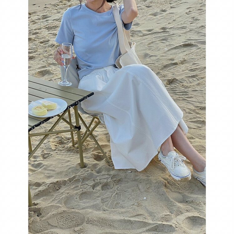 New year in early spring! [bee Street] round neck clean fashion short sleeve T-shirt 9061# lwy