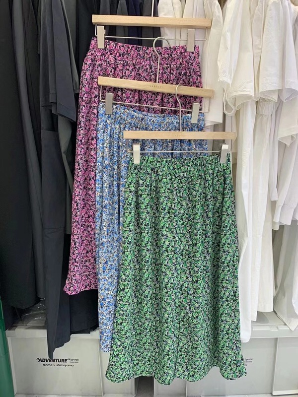 New in early summer! [sanbara] ladies' floral skirt 9337# LSW